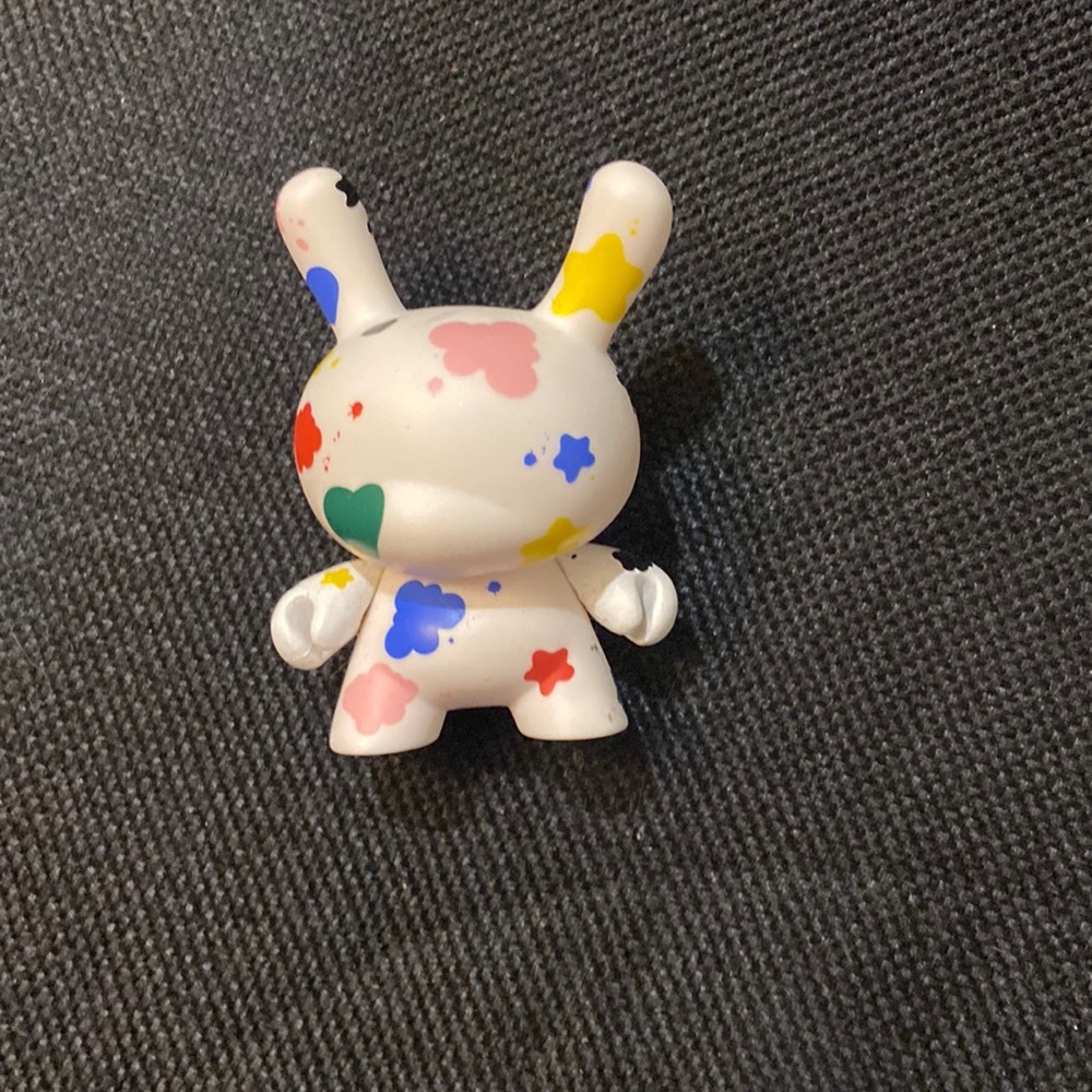 RARE KID ROBOT 3inch KISS ME IM FRENCH SERIES 2008 VINYL DUNNY FIGURE